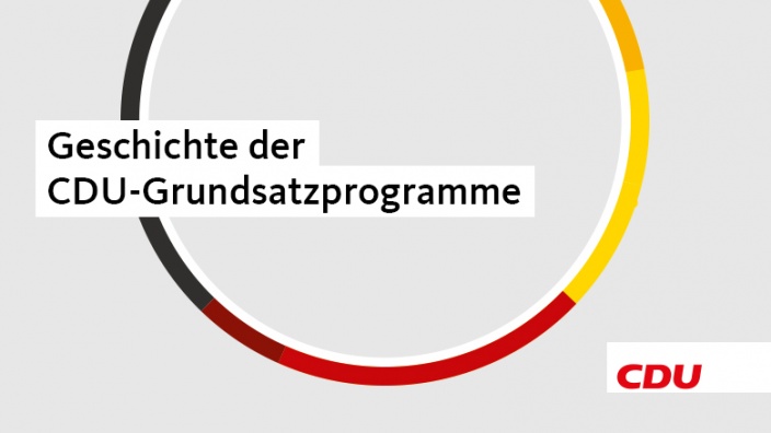 Geschichte der CDU-Grundsatzprogramme